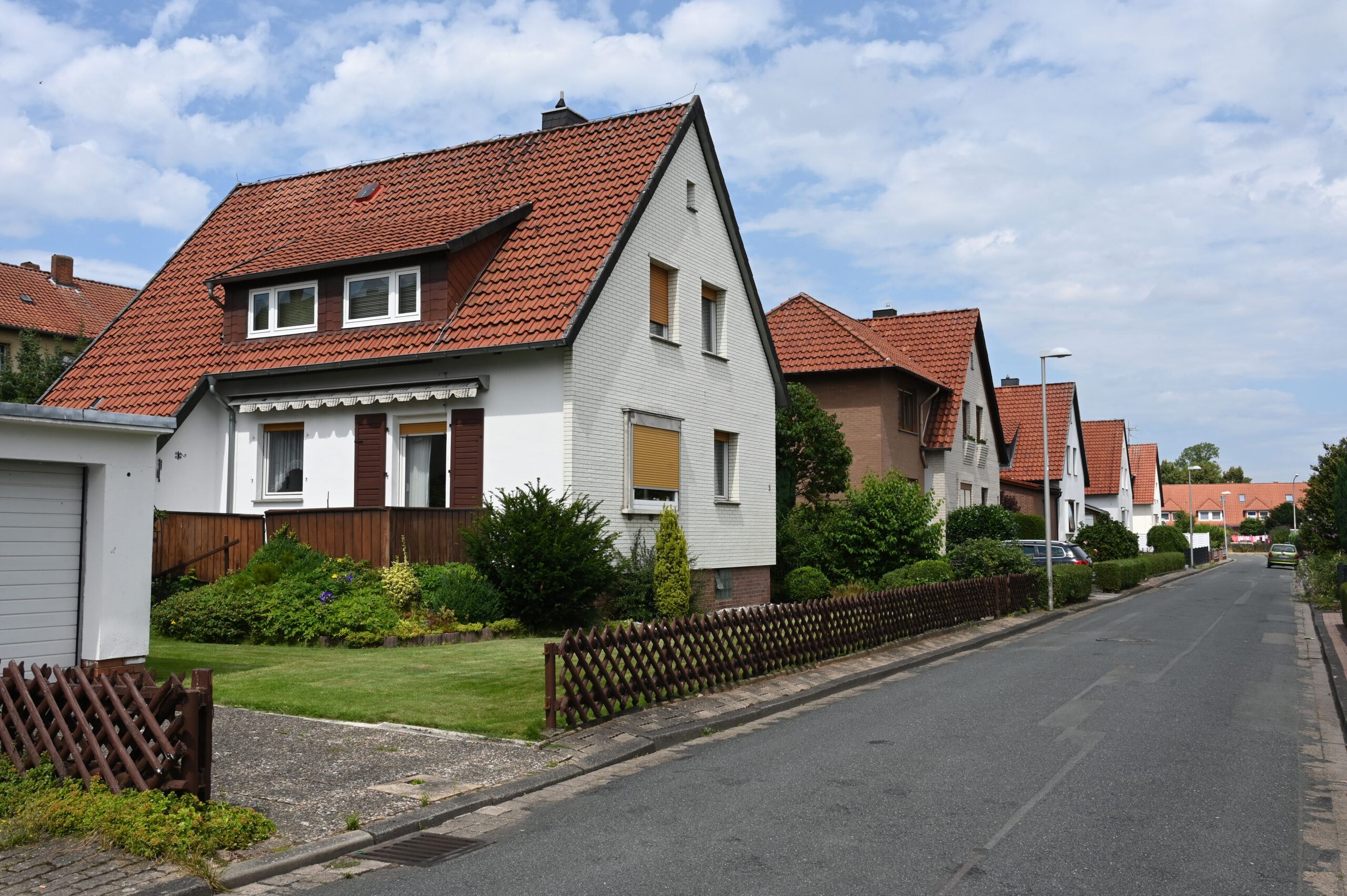 Small,Single-family,Houses,From,The,German,Post-war,Period,In,Stadthagen